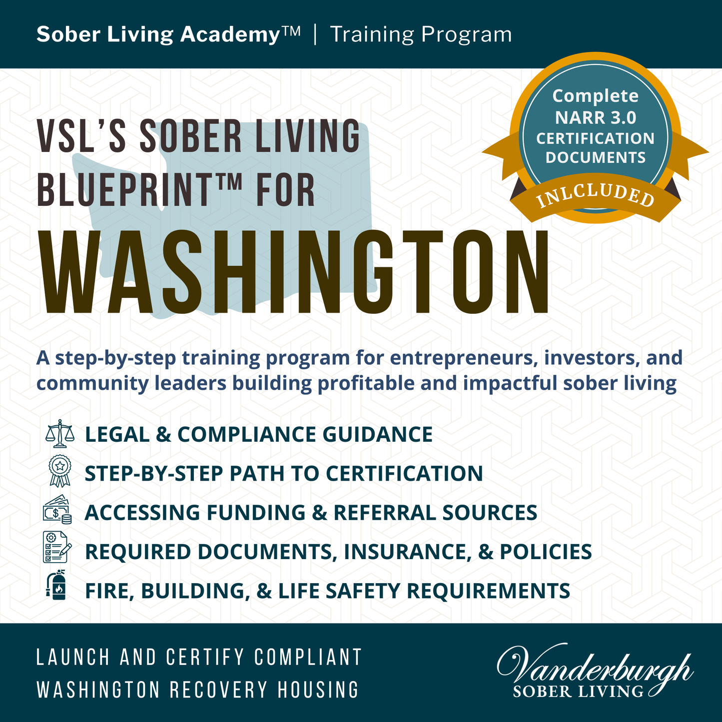 The Washington Sober Living Blueprint — Templates and Documents for Sober House Operators