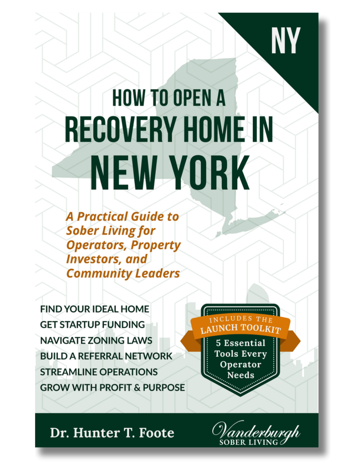 Front cover of How to Open a Sober Living Home in New York