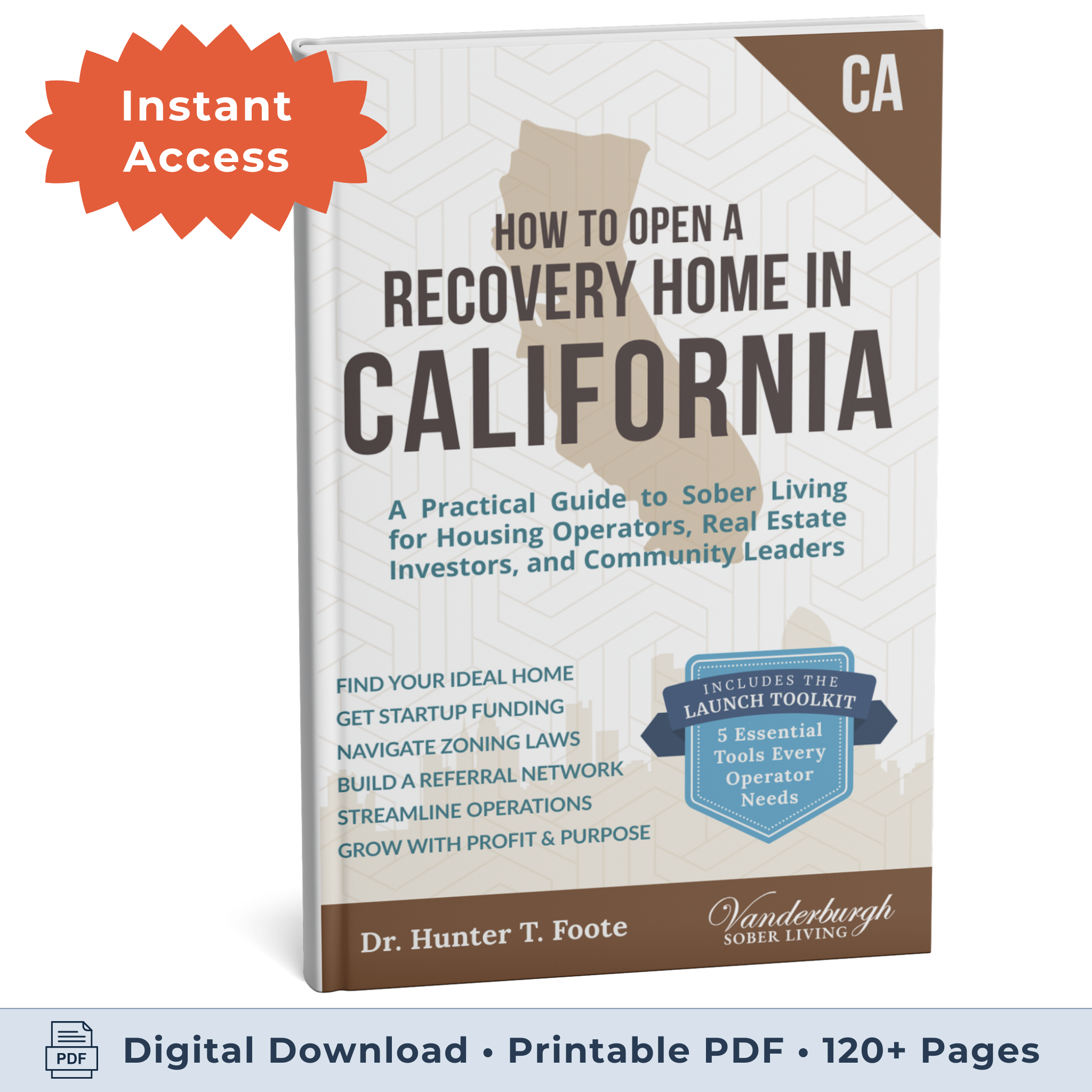 How to Open a Recovery Home in California book cover