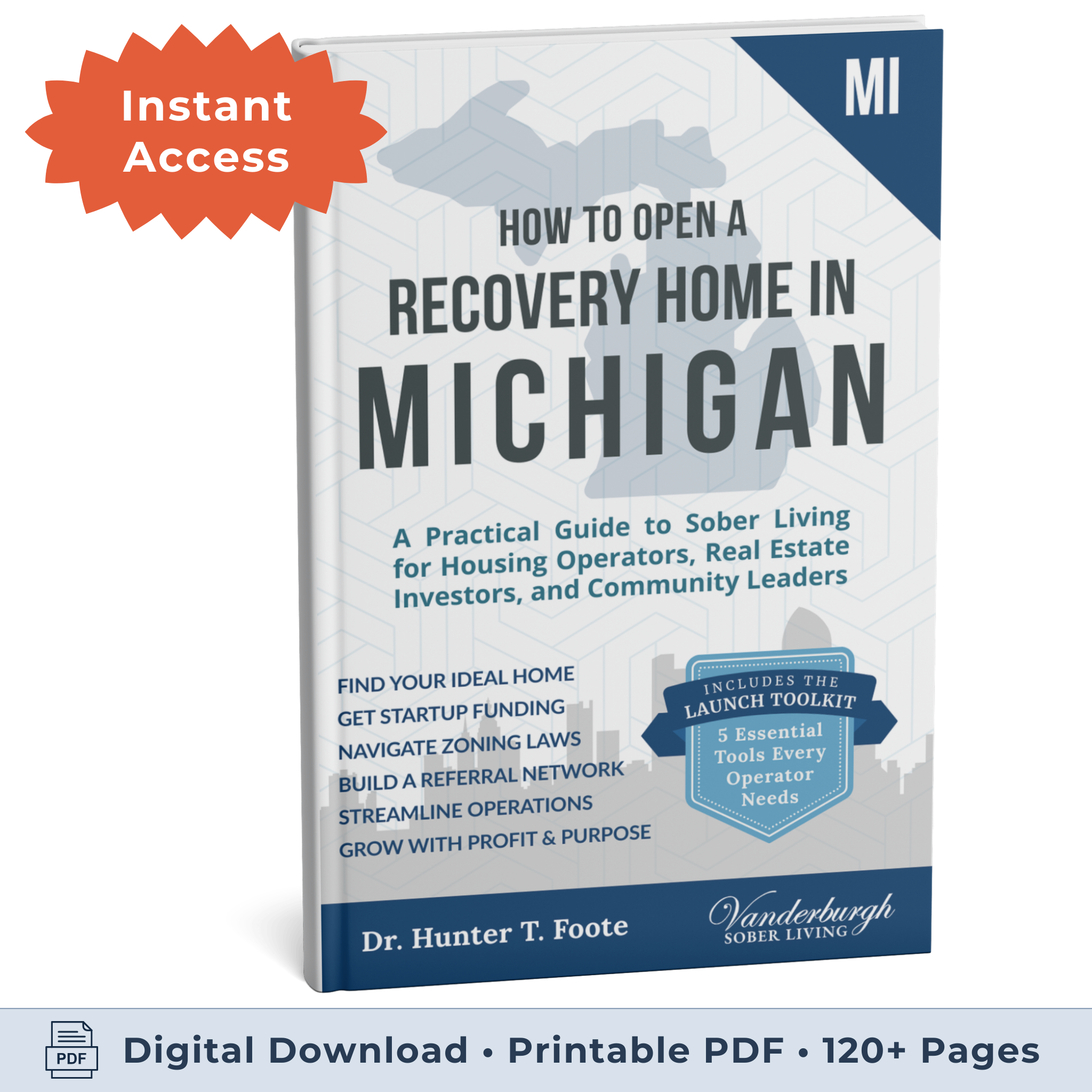 How to Open a Recovery Home in Michigan book cover