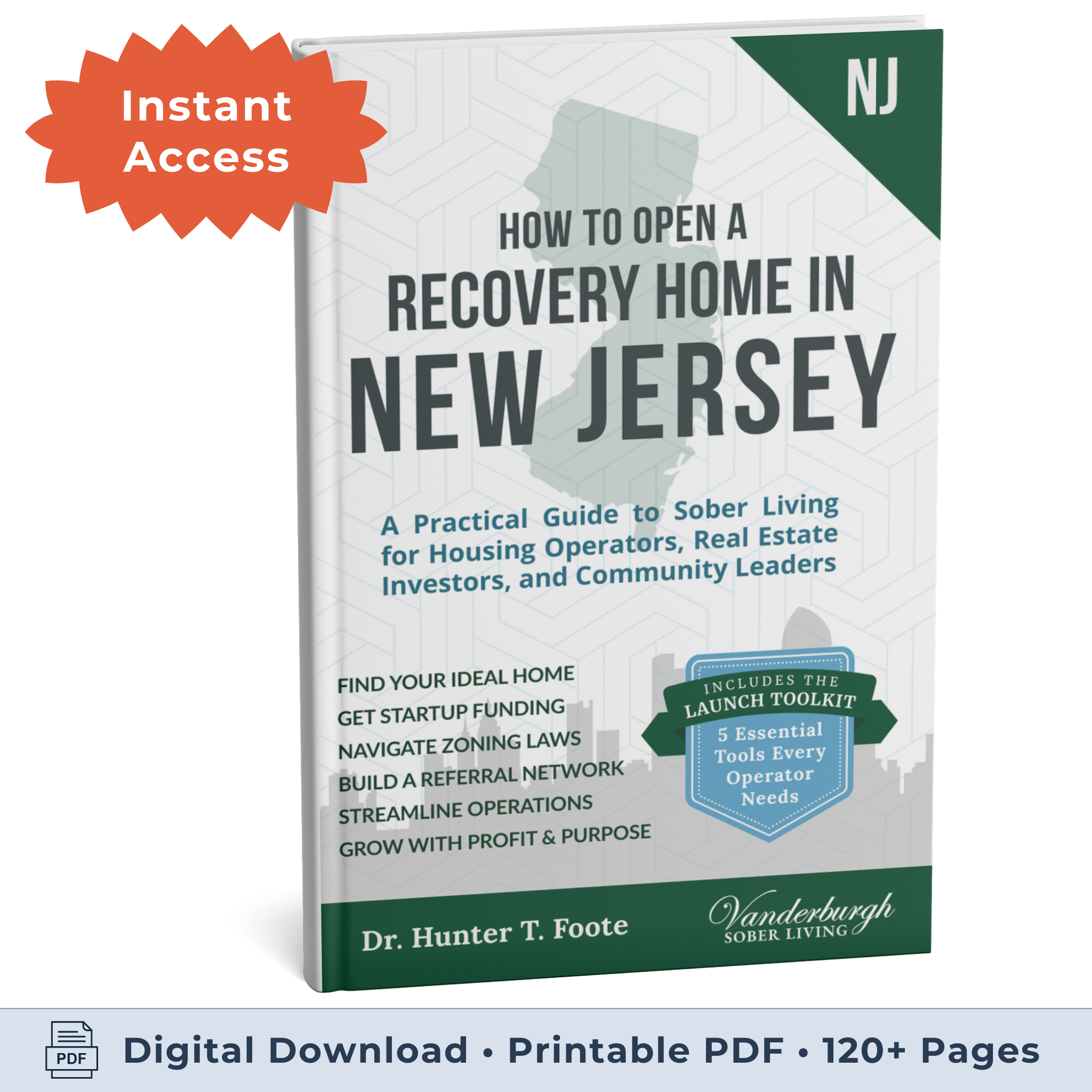 How to Open a Recovery Home in New Jersey book cover