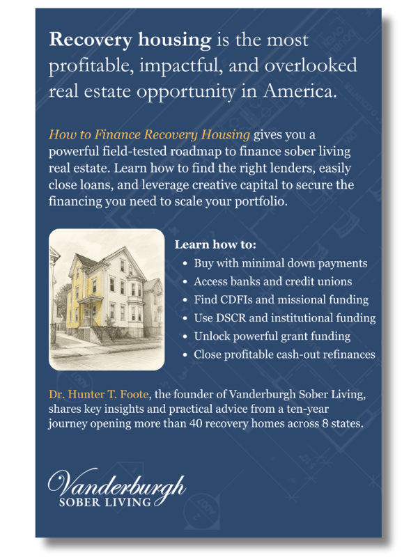 Front cover of How to Finance Recovery Housing: Lenders, Loans, and Creative Capital
