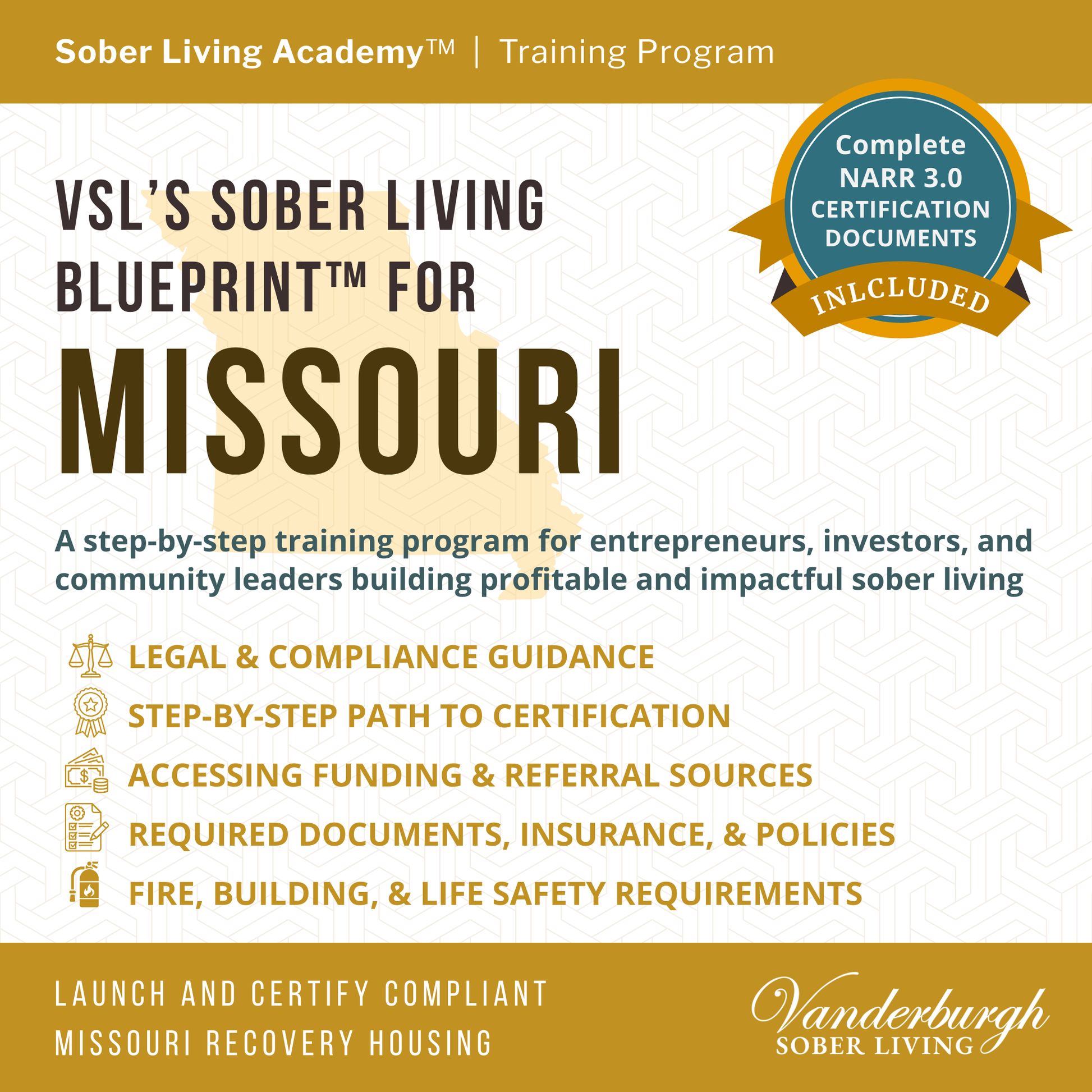 The Missouri Sober Living Blueprint — Templates and Documents for Sober House Operators