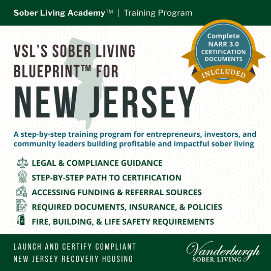 The New Jersey Sober Living Blueprint — Templates and Documents for Sober House Operators