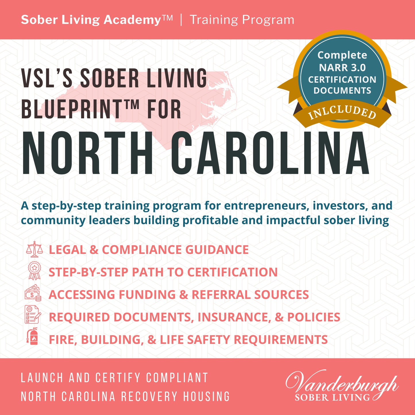 The North Carolina Sober Living Blueprint — Templates and Documents for Sober House Operators
