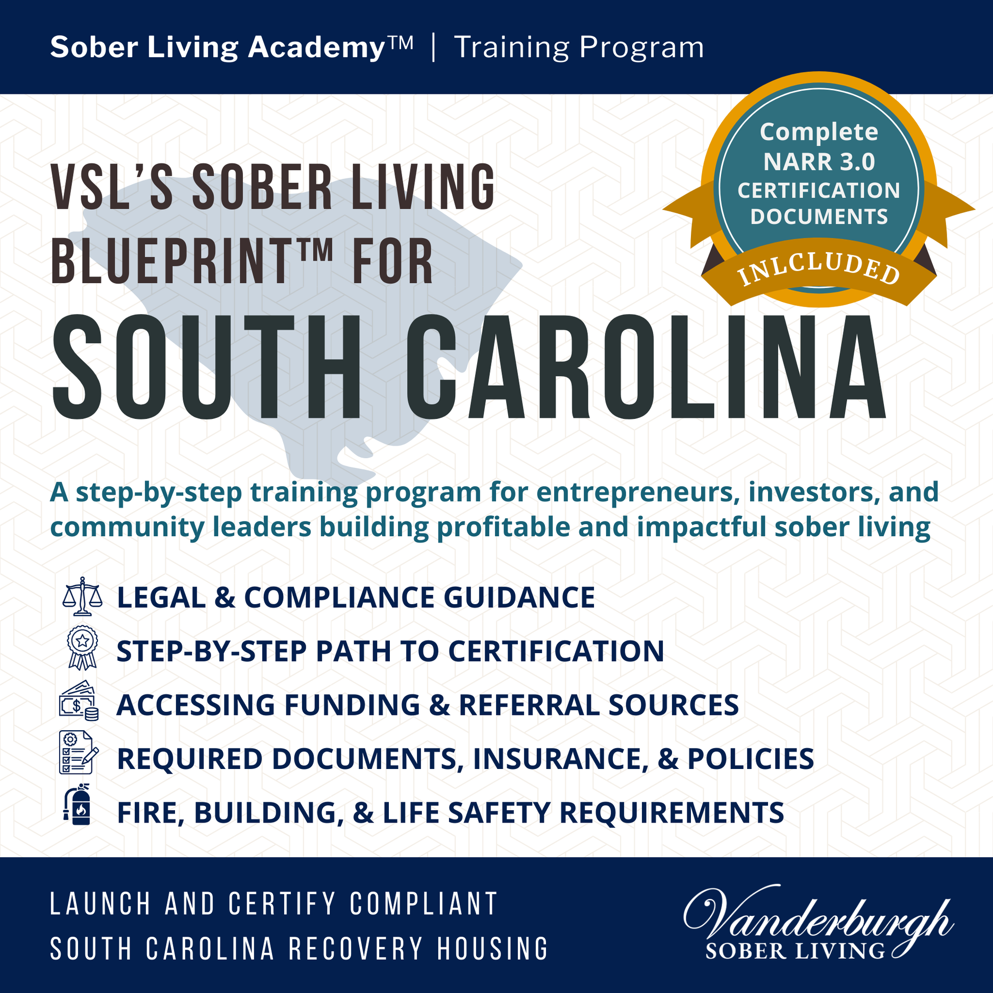 The South Carolina Sober Living Blueprint — Templates and Documents for Sober House Operators
